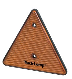 TRIANGLE REFLECTOR AMBER